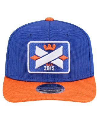 Men's Blue/Orange FC Cincinnati 2025 Jersey Hook 9SEVENTY Stretch-Snap Hat