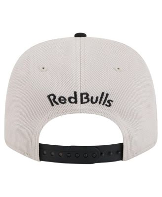 Men's Khaki/Black New York Red Bulls 2025 Jersey Hook 9SEVENTY Stretch-Snap Hat