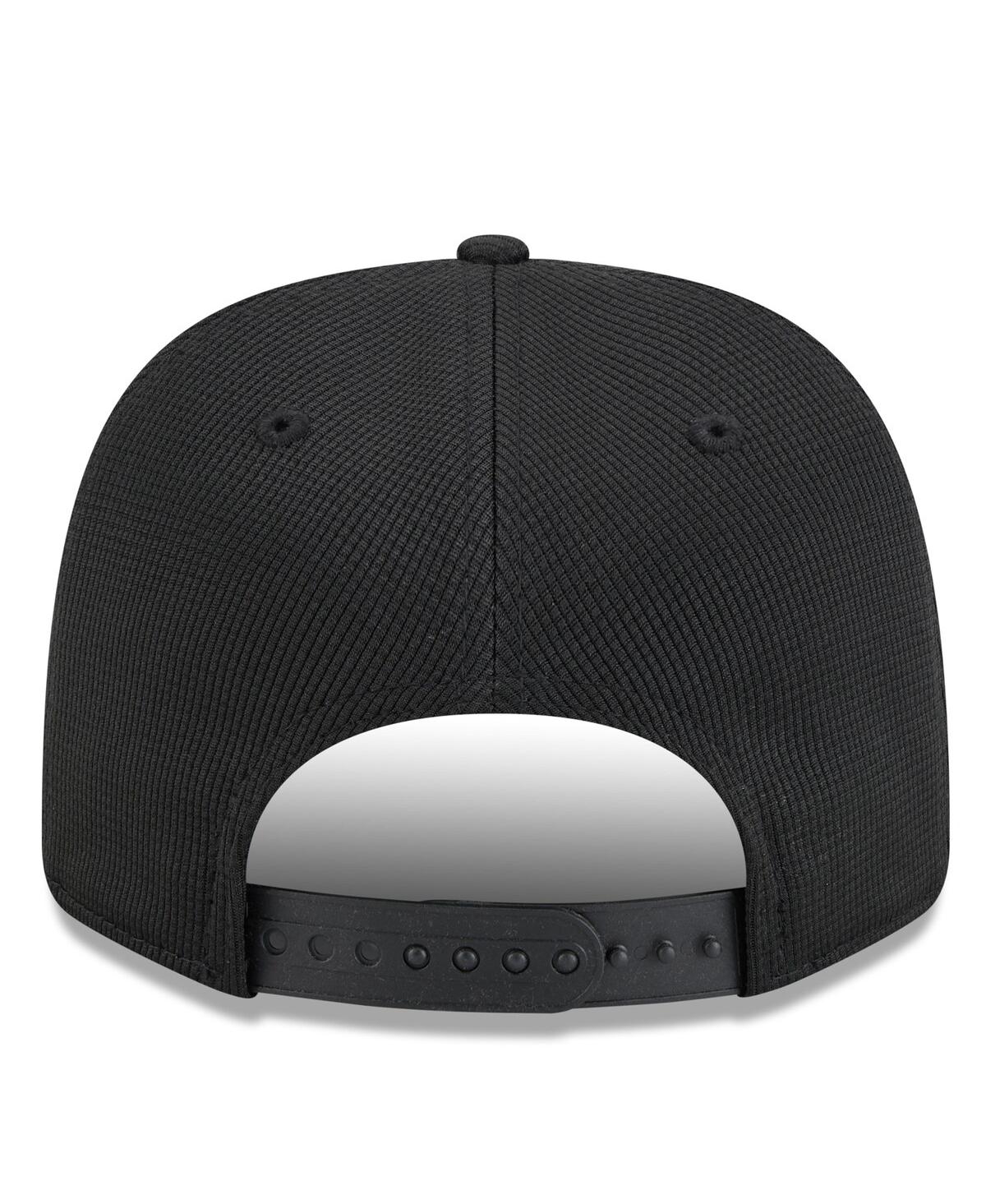 NEW ERA MEN'S BLACK SAN JOSE EARTHQUAKES 2025 JERSEY HOOK 9SEVENTY STRETCH-SNAP HAT 
