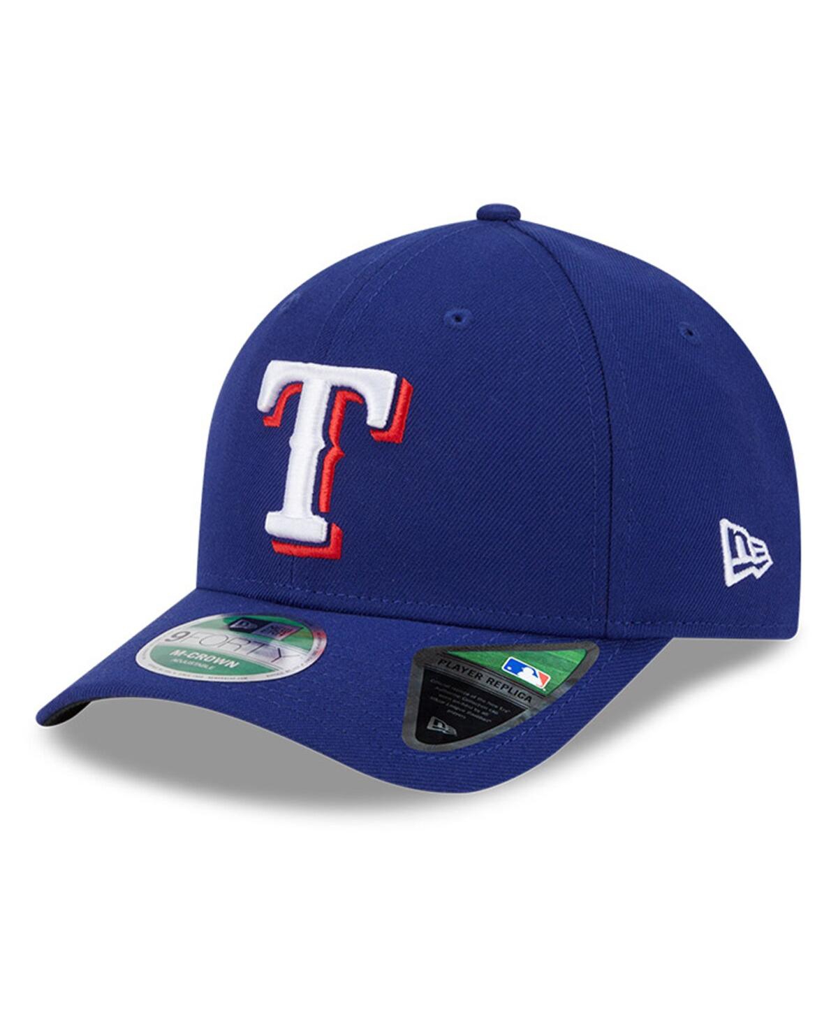 NEW ERA MEN'S ROYAL TEXAS RANGERS PLAYER REPLICA 9FORTY ADJUSTABLE HAT 