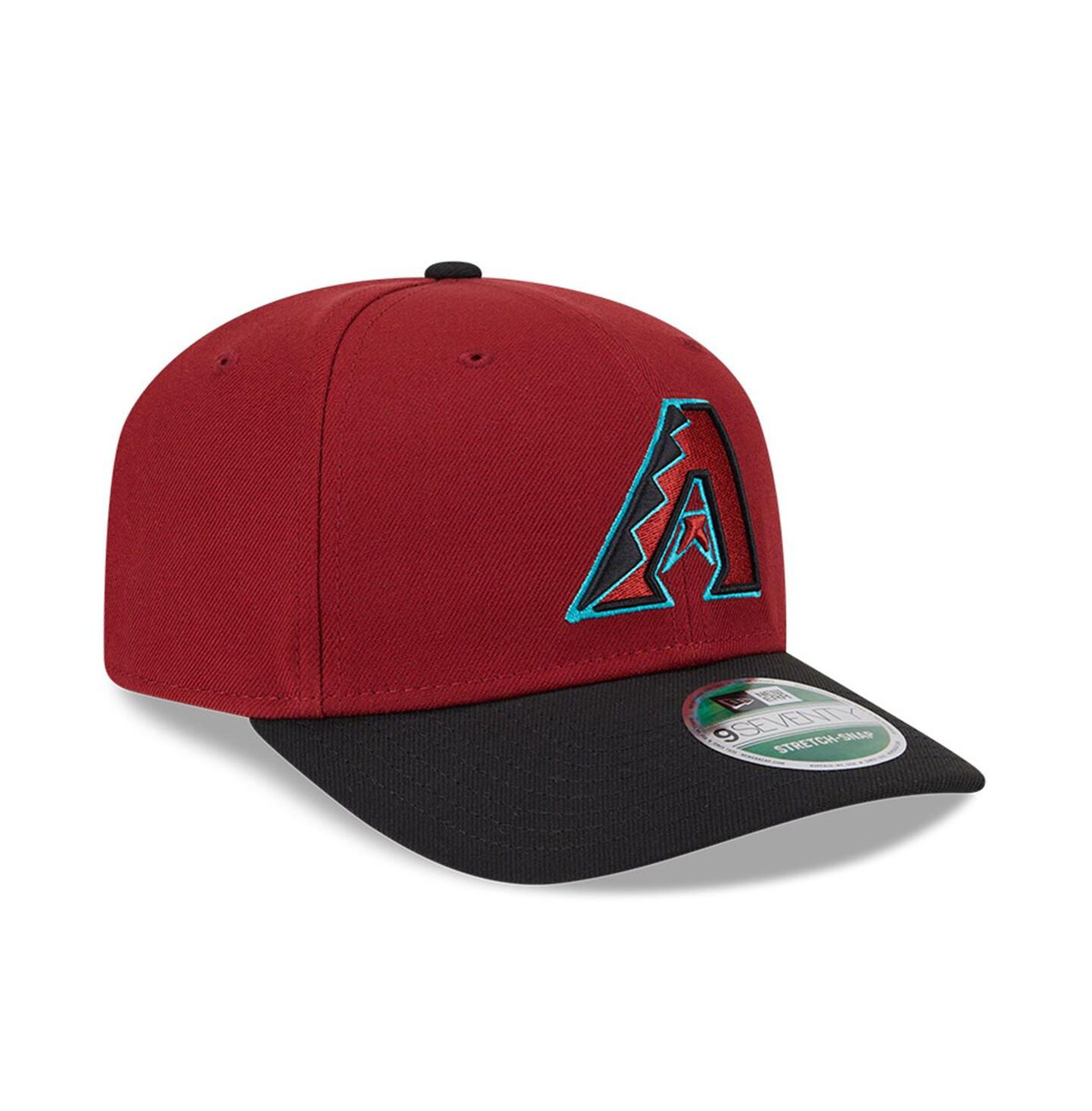 Мужская кепка New Era Red Arizona Diamondbacks Player Replica 9SEVENTY Adjustable Hat — фото 1