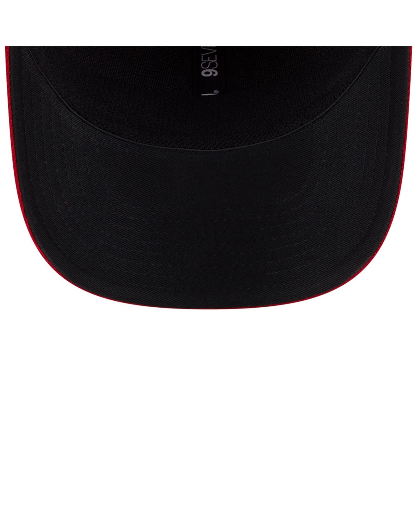 Мужская кепка New Era Red Washington Nationals Player Replica 9SEVENTY Adjustable Hat — фото 3