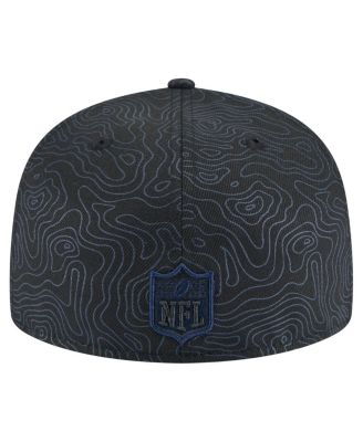 Men's Black Tennessee Titans Geo 59FIFTY Fitted Hat