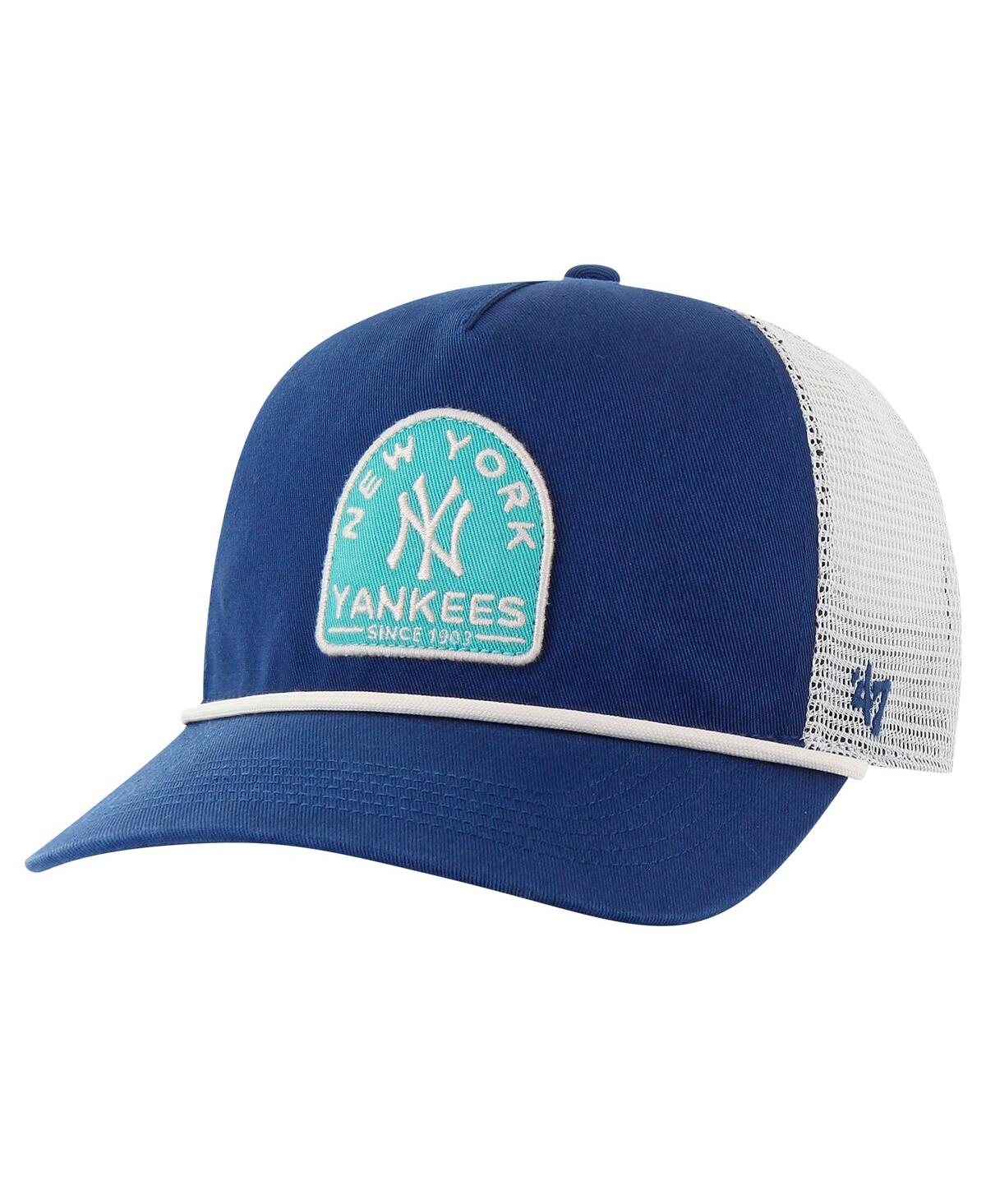 '47 Brand Men's Navy New York Yankees Cypress Trucker Hitch Adjustable Hat - Navy