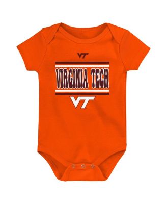 Newborn Maroon Virginia Tech Hokies Sunday Comics Bodysuit 3-pack