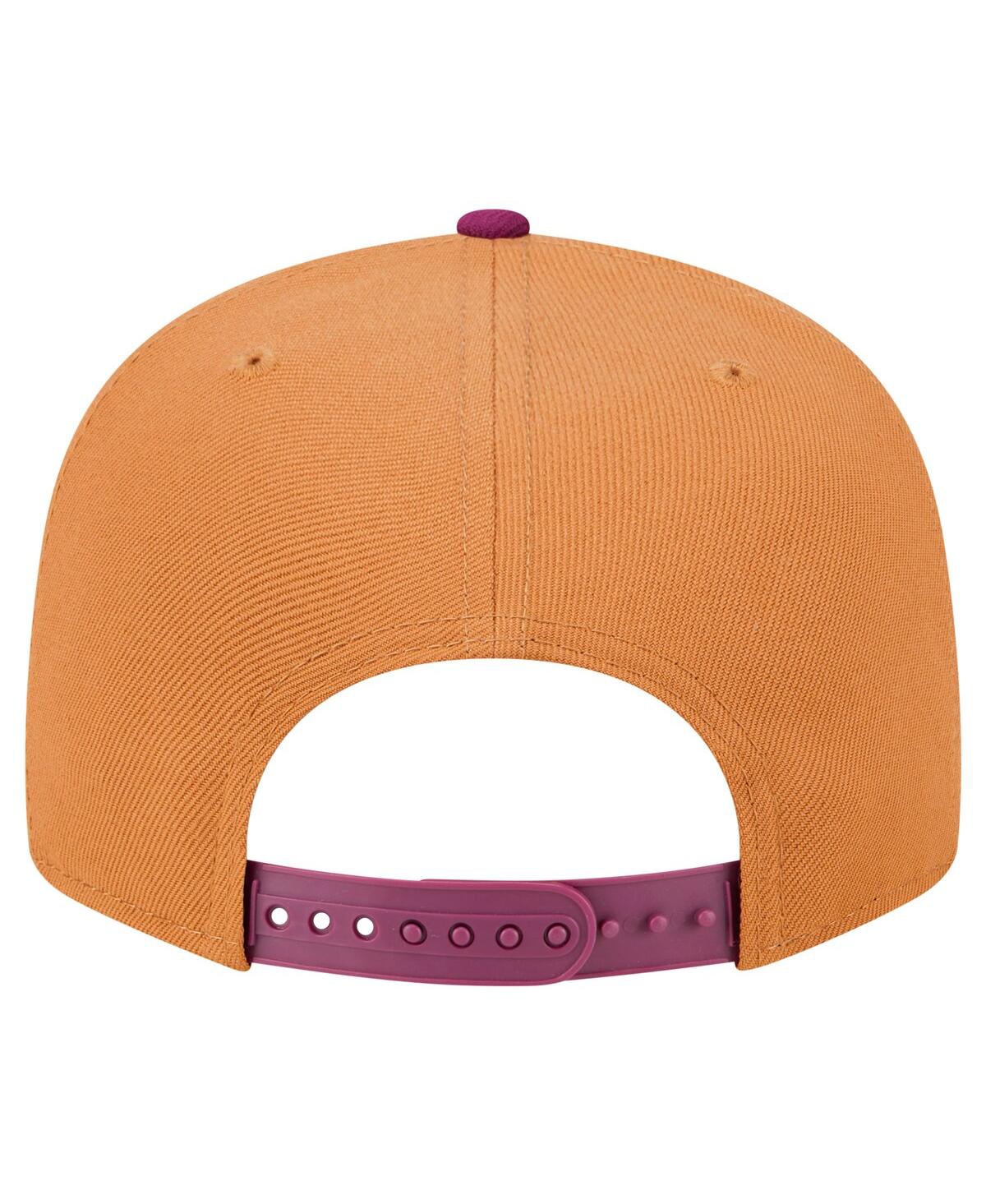 New Era Men's Brown/purple Boston Red Sox Color Pack Two-tone 9fifty Snapback Hat In Brown,purple
