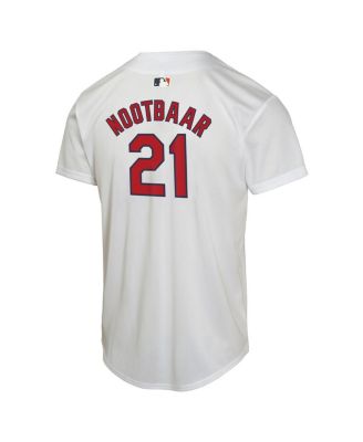 Big Boys and Girls Lars Nootbaar White St. Louis Cardinals Home Game Player Jersey