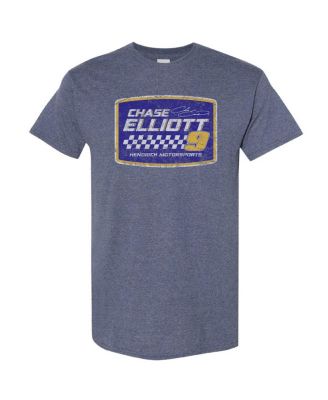 Men's Heather Navy Chase Elliott Vintage T-Shirt