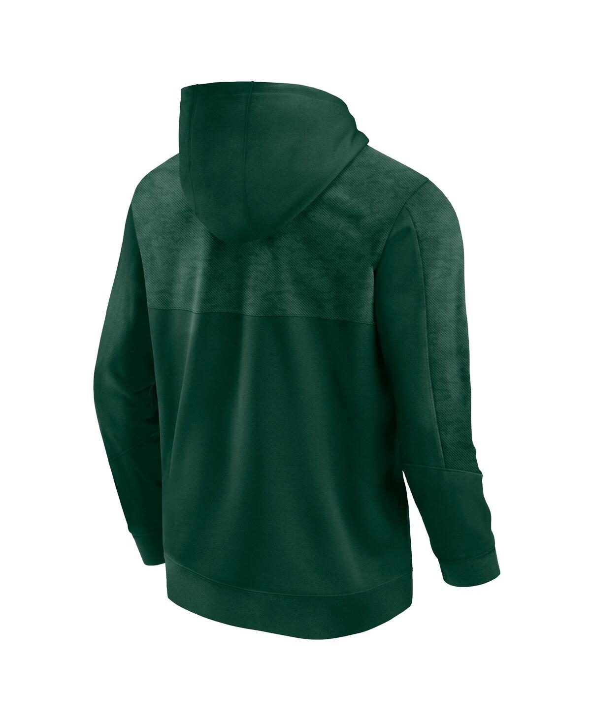 Fanatics Men's  Green Michigan State Spartans On The Ball Pullover Hoodie In Green