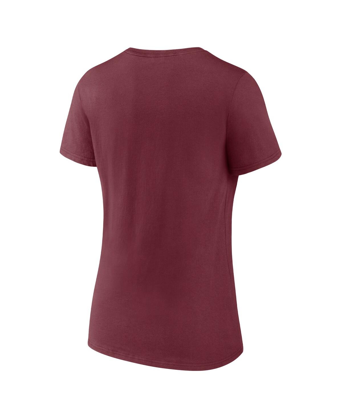 Fanatics Women's Maroon Texas A&m Aggies Fundamentals Region Draw T-shirt In Maroon