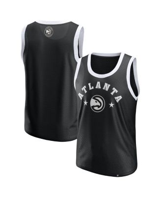 Fanatics - Men's&nbsp; Black Atlanta Hawks Mesh Tank Top
