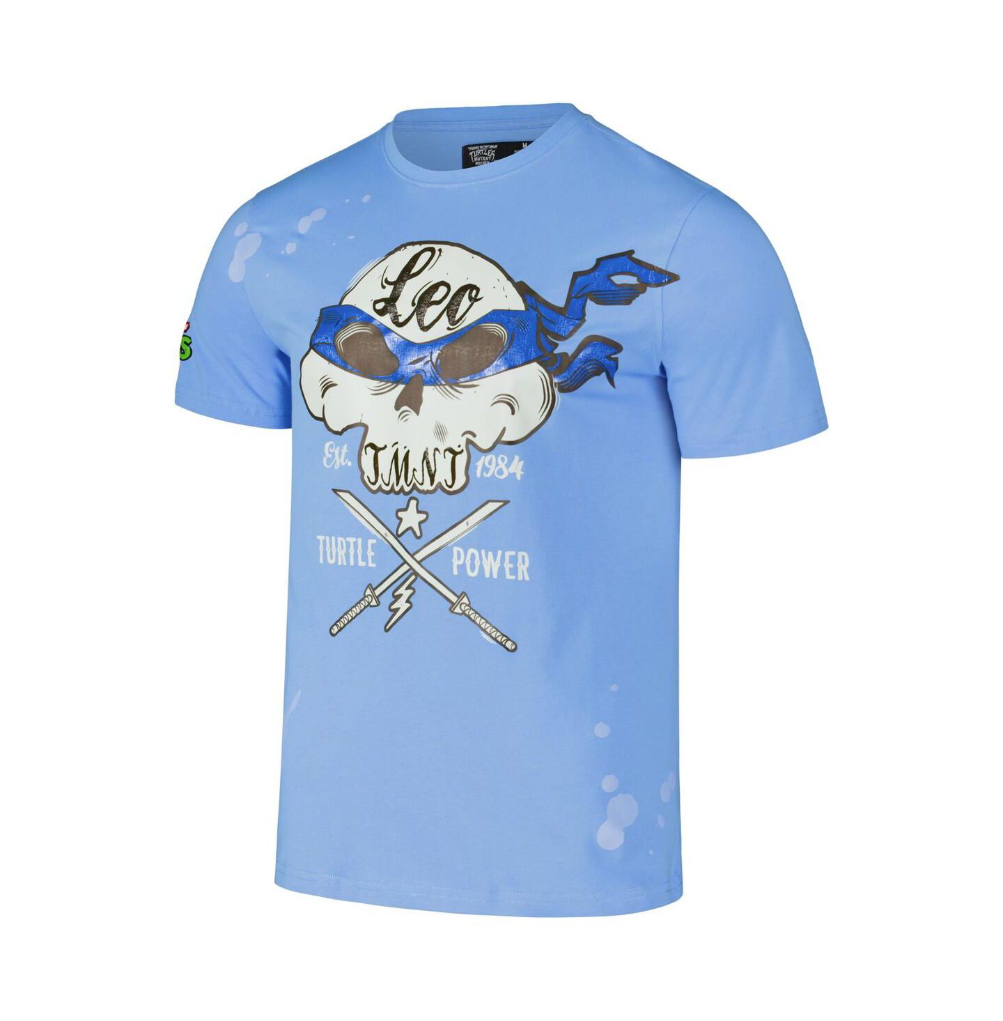 Мужская футболка Freeze Max Blue Teenage Mutant Ninja Turtles Turtle Power — фото 3