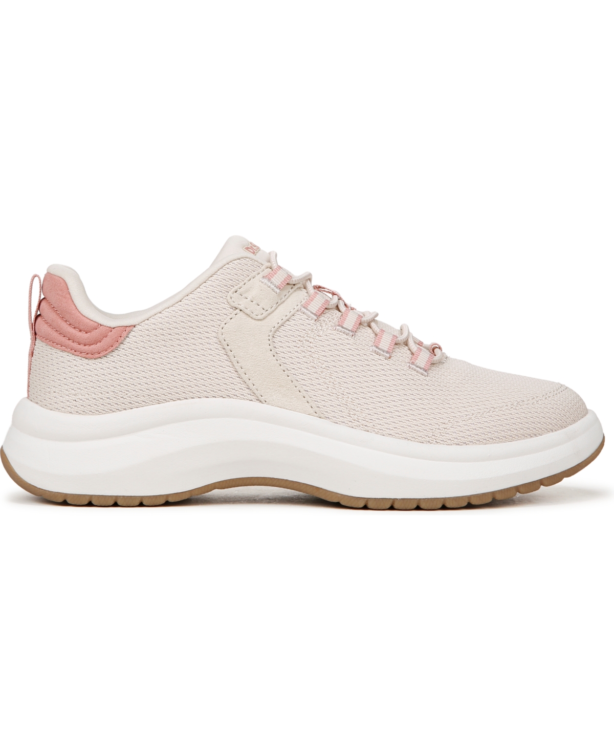 Shop Dr. Scholl's Women's Feel At Ease Plantar Fasciitis Slip On Sneakers In Beige Fabric