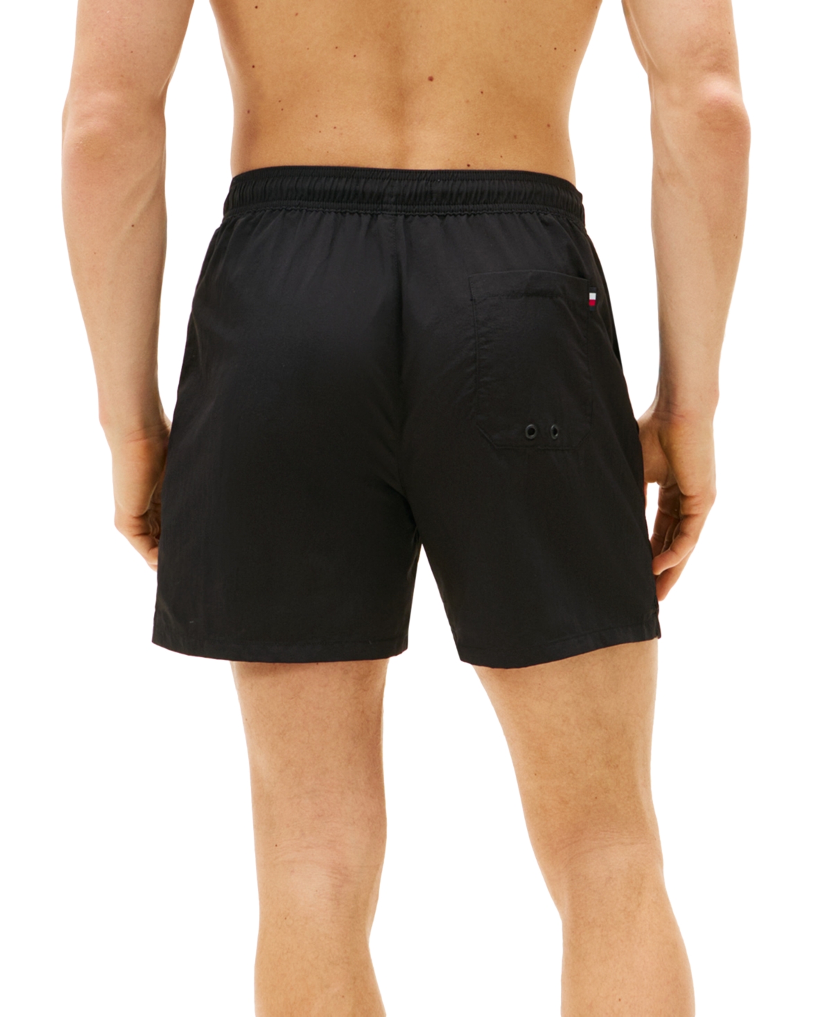Tommy Hilfiger Men's Long Drawstring 7" Swim Trunks