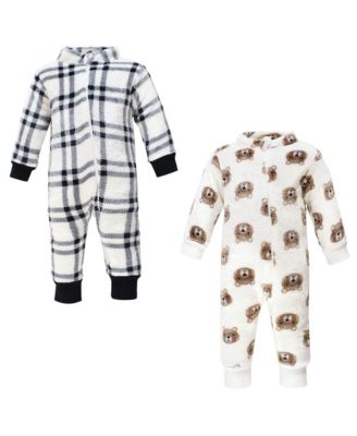 Hudson Baby Baby Boys Hudson Soft Fleece One-Piece Suit - Bear 35$
