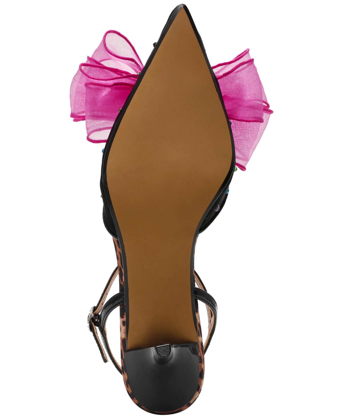 Betsey Johnson Lillyan T-strap Kitten-heel Pumps In Multi