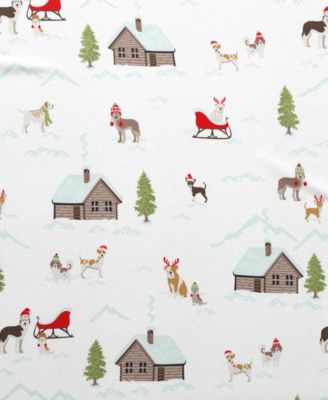 Ultra-Soft Turkish Cotton Flannel Holiday Print Sheet Set