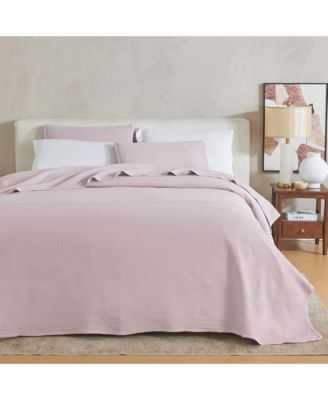 Soft Stonewashed Stitched Lightweight Quilt Set