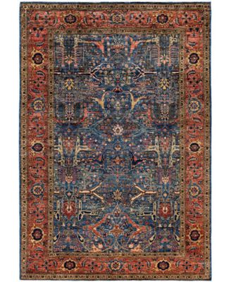 ADORN HAND WOVEN RUGS - Serapi M1945 6'2''x8'11'' Area Rug