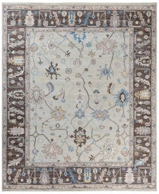 ADORN HAND WOVEN RUGS - Colorful Oushak M1945 8'2''x10' Area Rug