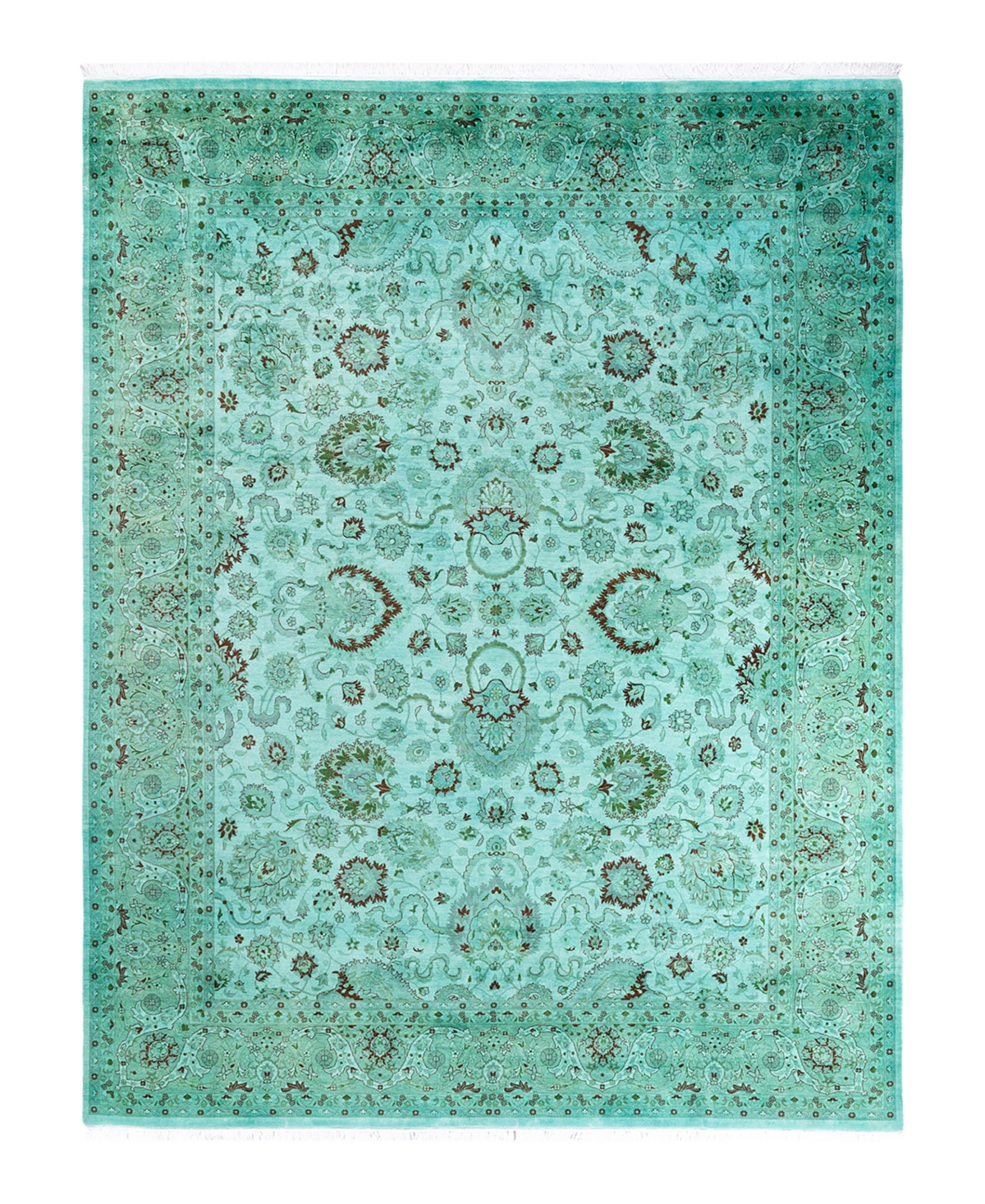 Adorn Hand Woven Rugs Fine Vibrance M1402 Rug Collection In Blue