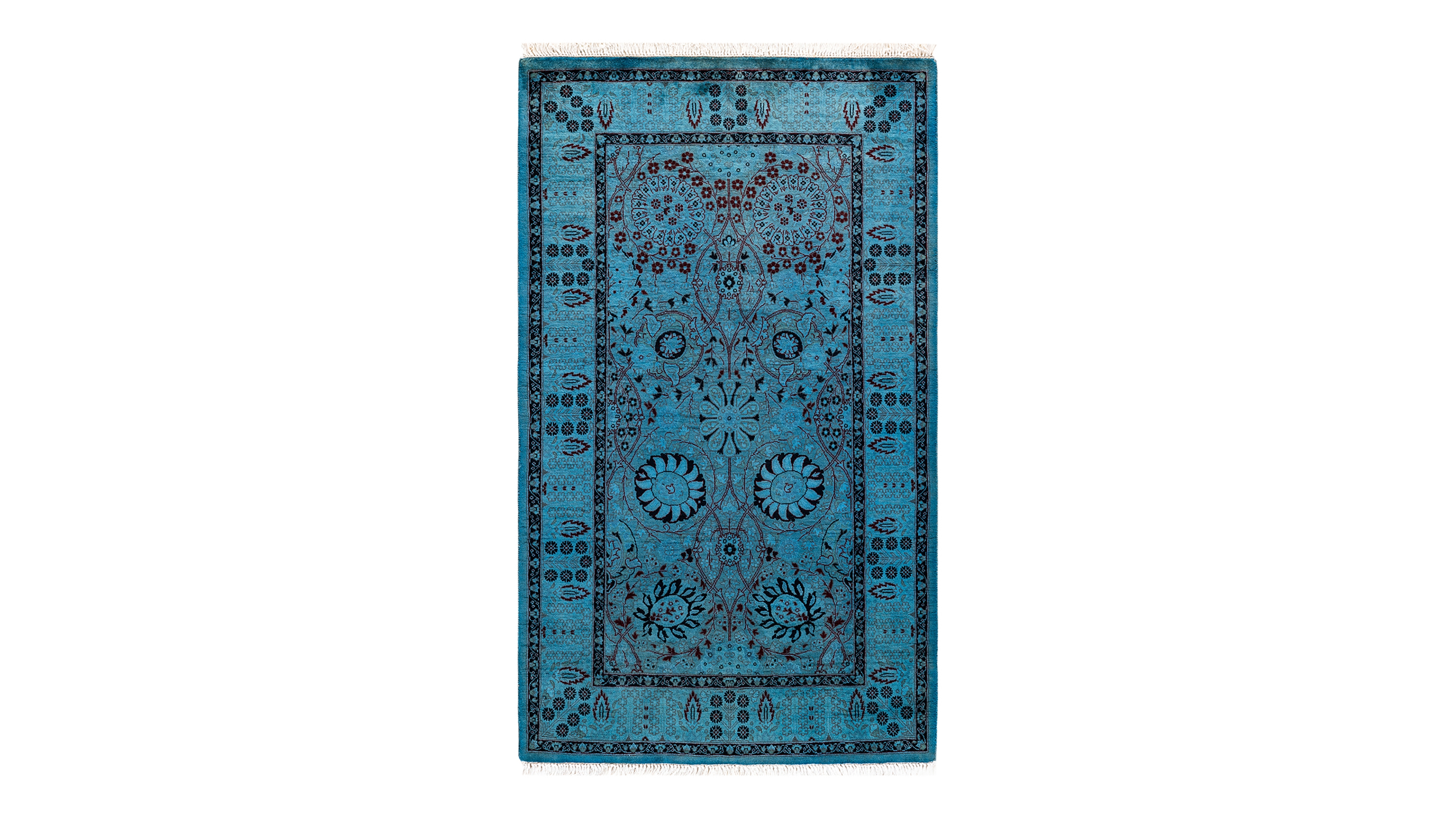 Adorn Hand Woven Rugs Fine Vibrance M1010 3'1''x5'3'' Area Rug