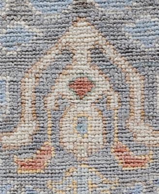 Colorful Oushak M1945 8'1''x10'3'' Area Rug