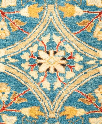 Mogul M1622 3'3''x12'10'' Runner Area Rug