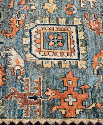 Serapi M1945 2'7''x9'8'' Runner Area Rug