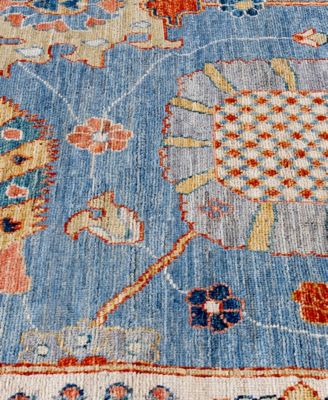 Colorful Oushak M1945 8'x10' Area Rug