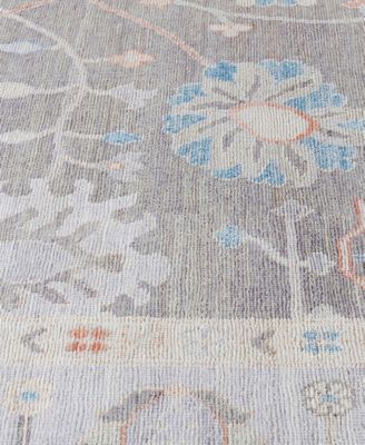 Colorful Oushak M1945 8'9''x11'8'' Area Rug