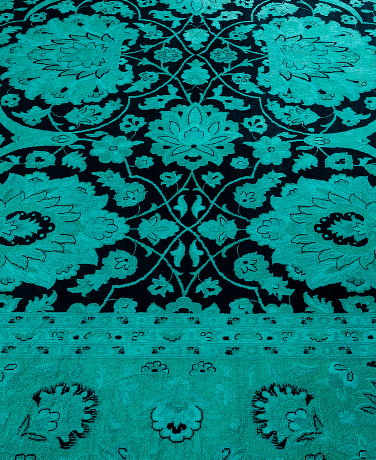 Adorn Hand Woven Rugs Fine Vibrance M1435 Rug Collection In Black