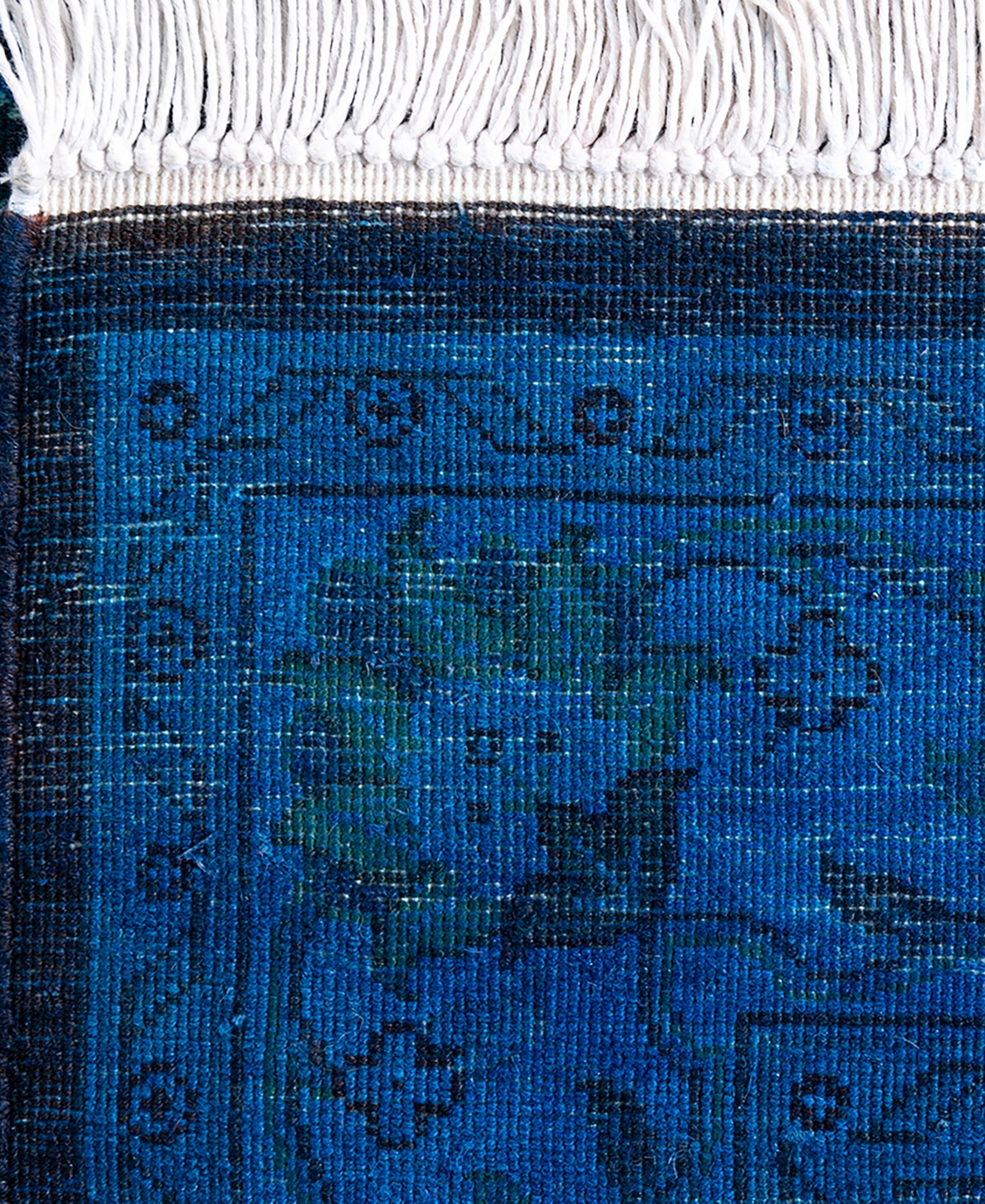 Adorn Hand Woven Rugs Fine Vibrance M1373 3'2''x5'1'' Area Rug In Blue