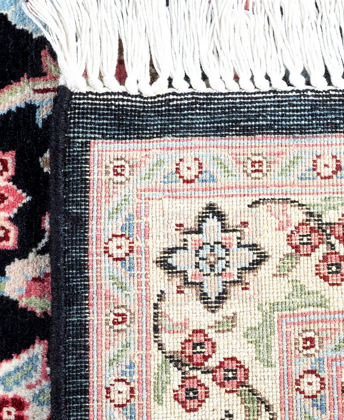 Adorn Hand Woven Rugs Mogul M870 2'6''x8'2'' Runner Area Rug In Black