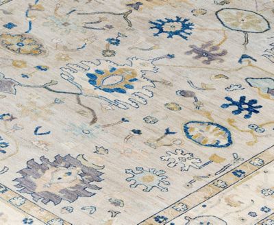 Colorful Oushak M1945 8'3''x9'8'' Area Rug