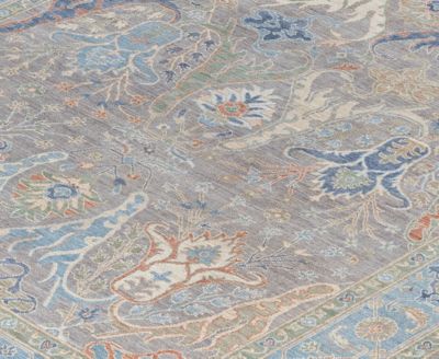 Colorful Oushak M1945 7'11''x9'11'' Area Rug