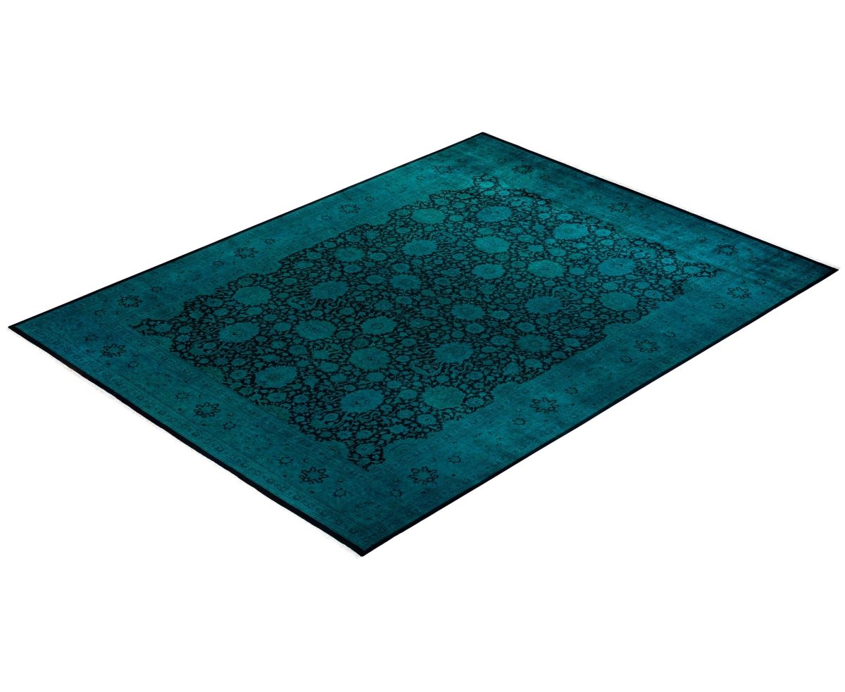 Adorn Hand Woven Rugs Fine Vibrance M1250 Rug Collection In Blue