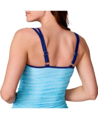 Women's Double Strap Tankini Top