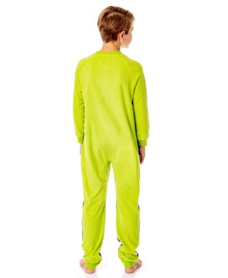 Boys Cartoon Omnitrix Character Union Suit Footless 1 Piece Sleep Pajama