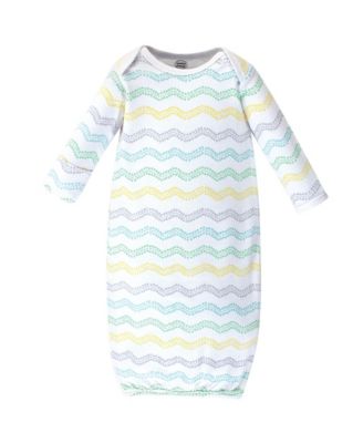 Ultra-Soft Interlock Fabric 4-Pack Gowns