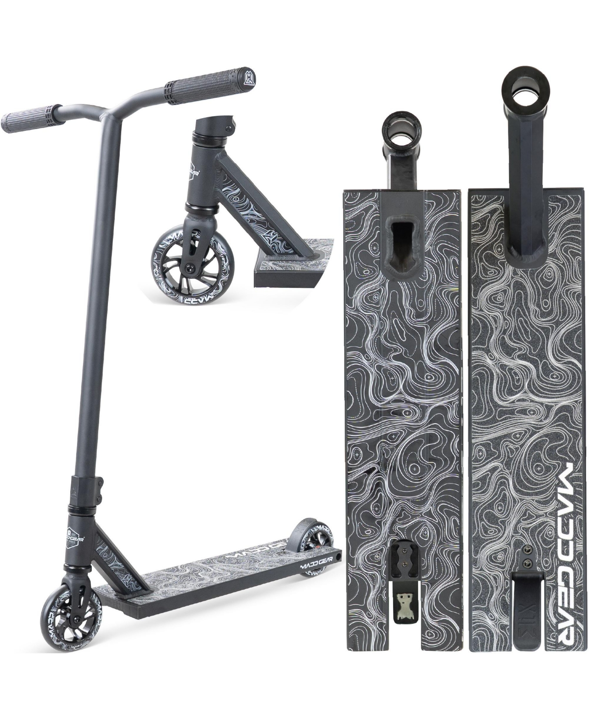 Pro Stunt Scooter for Kids and Teens Ages 8 - 12 – Lightweight Durable Trick Scooter – Madd Gear MG4
