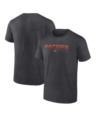 Fanatics - Men's Heather Charcoal Florida Gators Iconic Battle Scars T-Shirt