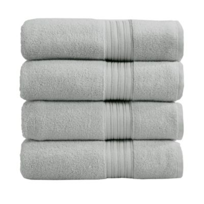 Quick-Drying Cotton 4-Piece Bath Towel Set, 54" x 27"