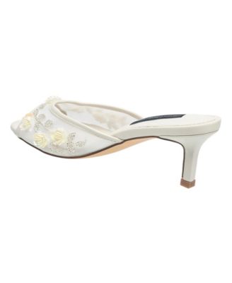 Ladies Ritz Mesh Kitten Heel