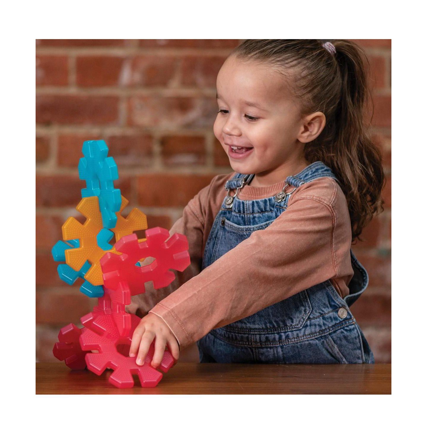 Детский конструктор Polydron My First Octoplay 42-Piece Building Set, Ages 2+, цвет: Разноцветный — фото 4