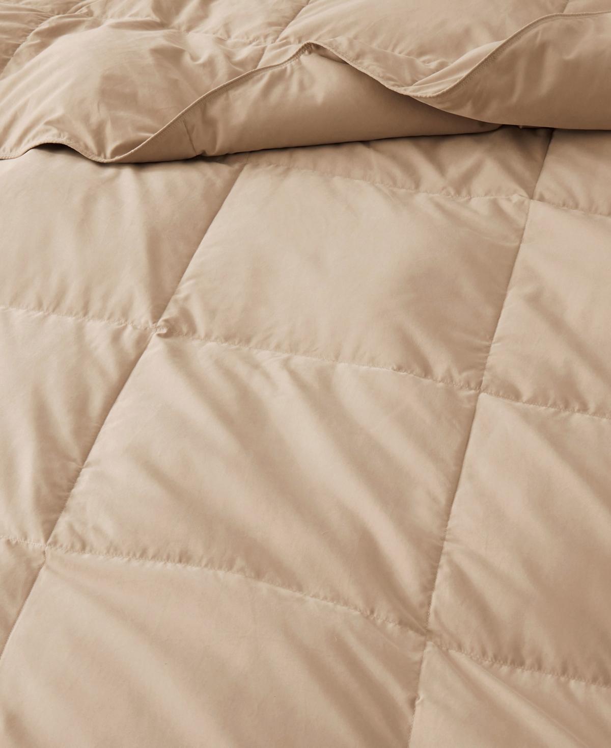 Unikome Noiseless Lightweight Goose Feather Down Comforter, Full/queen