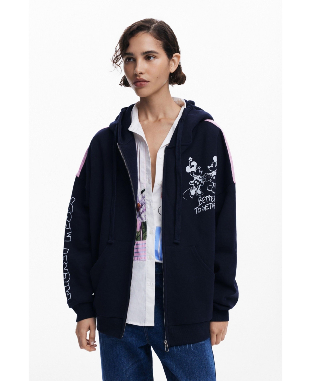 Women's Mickey Mouse sweatshirt - Navy blue