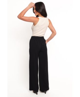 Women's Cinch Wide Leg Crepe Pant