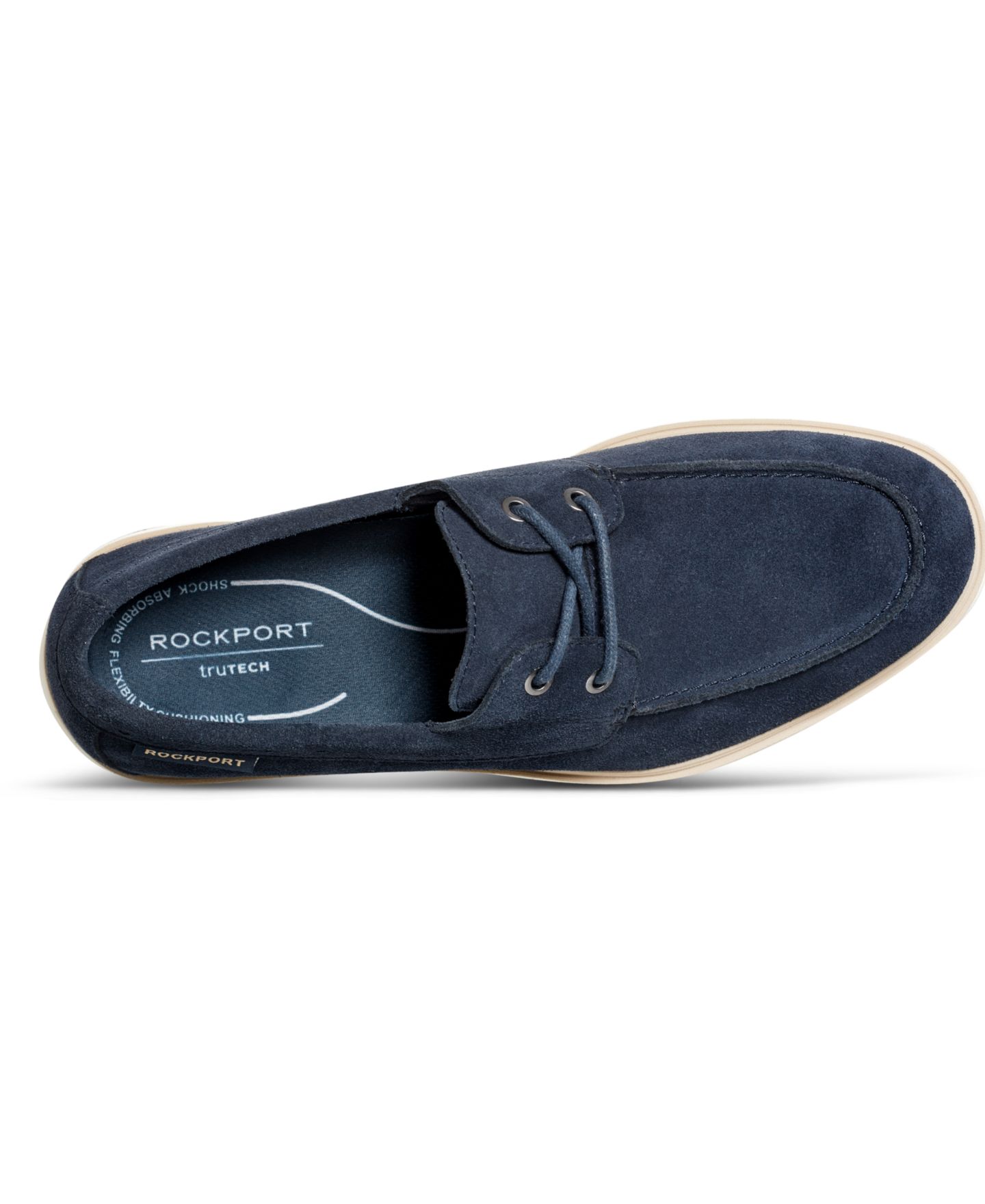 Обувь Rockport Men's Hartley Casual Boat Shoe, цвет: Тёмный синий — фото 4