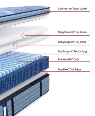 Posturepedic West Hill 15" Soft Euro Pillowtop Mattress Set - King